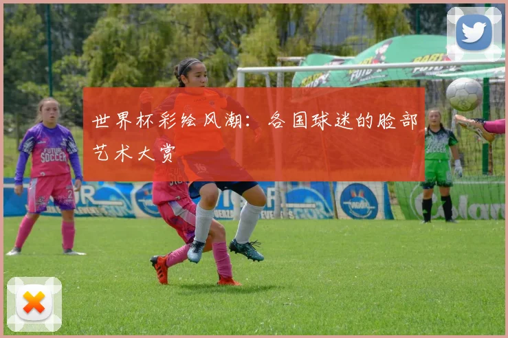 世界杯彩绘风潮:各国球迷的脸部艺术大赏