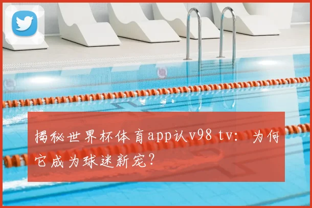 揭秘世界杯体育app认v98 tv：为何它成为球迷新宠？